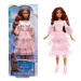 Mattel disney princess malá mořská víla ariel v růžových šatech, hpd90