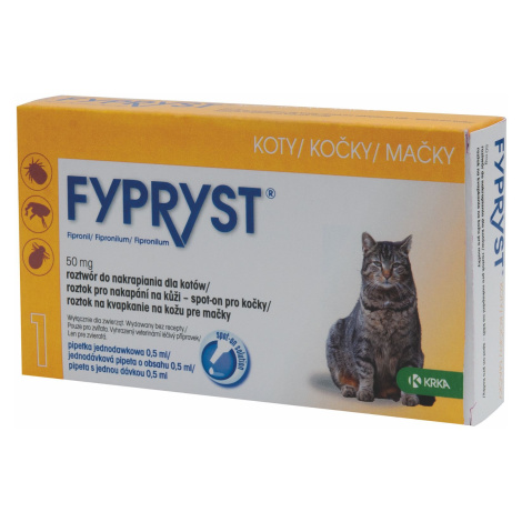 Antiparazitika a spreje pro kočky Fypryst