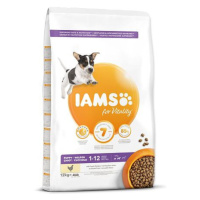 IAMS Dog Puppy Small & Medium Chicken 12 kg