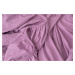PovlečemeVás Luxusní bavlněné JERSEY prostěradlo s lycrou 160x200 cm - fialová