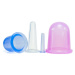 AcuPrime Silikonové masážní baňky Barva: fialová, Velikosti: XS