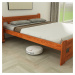 Maxi Zvýšená postel z masivu Nikola 180 x 200 cm - barva Olše