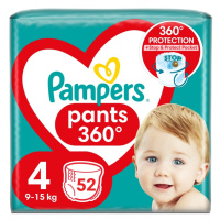 Pampers Pants 4 plenkové kalhotky 9-15kg 52ks