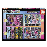 EDUCA Puzzle Monster High 4v1 (50,80,100,150 dílků)