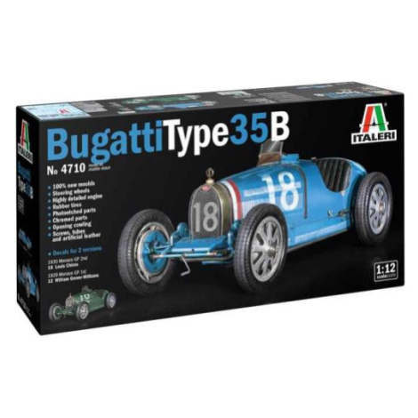 Model Kit auto 4710 - Bugatti Type 35B (1:12) Italeri