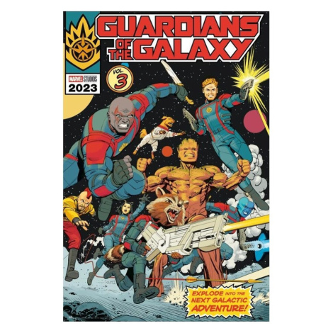 Plakát Marvel: Guardians of the Galaxy vol.3 - Explode to the Next Galactic Adnventure (215) Europosters