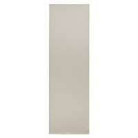 BT Carpet - Hanse Home koberce Běhoun Nature 104270 Ivory – na ven i na doma - 80x500 cm