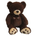 Mac Toys Plyšový medvídek 60 cm, tmavě hnědý