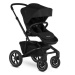 EASYWALKER Kombinovaný kočárek Jimmey Pepper Black XXL AIR + RWS + Jackey XL Shadow Black