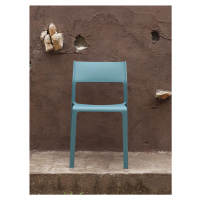 NARDI GARDEN - Židle TRILL BISTROT modrá