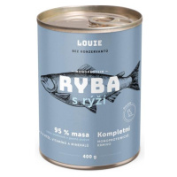 Louie konz. pro psy ryba s rýží 400 g