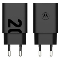 Motorola TurboPower 20W USB-A w/ 1m USB-C cable Black