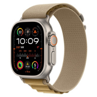 Apple Watch Ultra 2 (2024) 49mm Přírodní titan se žlutohnědým alpským tahem S