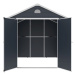 Domek AVE H, 239 x 280 x 242 cm, tmavě šedá