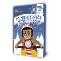 Akinu VÁNOCE Adventní kalendář pamlsek pro kočky 170 g