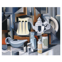 Obrazová reprodukce Still Life with Teapots, Abel, Catherine, 40 × 35 cm