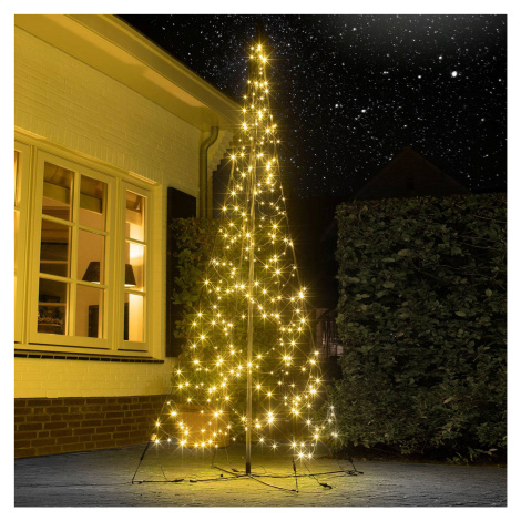 Fairybell Vánoční stromek Fairybell s tyčí, 320 LED diod, 300 cm
