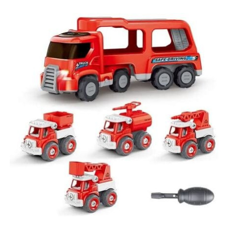 Bavytoy Sada hasičských aut šroubovákem