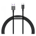 Datový kabel Baseus Superior Series Fast Charging Data Cable USB to Type-C 66W 1m, černá