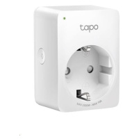 TP-Link Tapo P100(1-pack)(EU) chytrá WiFi mini zásuvka (2300W, 10A, 2, 4 GHz, BT)