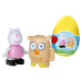 Stavebnice Peppa Pig Funny Eggs PlayBig Bloxx BIG ve vajíčku – se sovou od 1,5-5 let