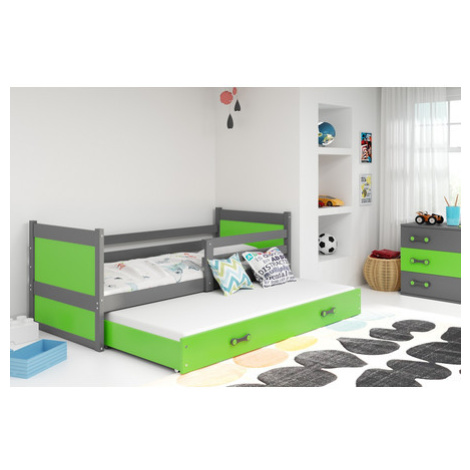 Dětská postel s výsuvnou postelí RICO 190x80 cm BMS