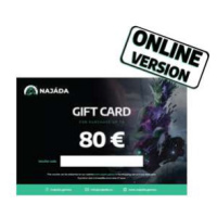 Dárkový poukaz 80€ (online verze)