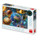 Puzzle 1000 Planety neon