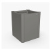 Biohort Truhlík Belvedere MIDI 61 cm (šedá křemen metalíza) 201 cm (3 krabice)