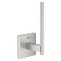 GROHE QuickFix Start Cube Držák rezervního toaletního papíru, supersteel 40979DC0