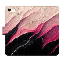 iSaprio flip pouzdro BlackPink Marble pro iPhone 7/8/SE 2020