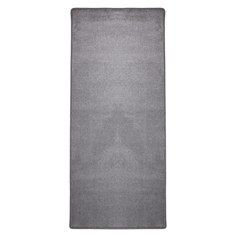 Vopi koberce Běhoun na míru Apollo Soft šedý - šíře 90 cm