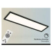 LED panel Briloner / 36 W / 119,5 x 29,5 x 8 cm / teplá bílá / černá