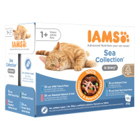 IAMS Delights Adult Sea Mix - 24 x 85 g v omáčce