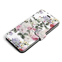Mobiwear Flip pouzdro pro Vivo V21 5G - MD01S Růže na bílé