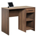 Adore Furniture Pracovní stůl 75x90 cm hnědá
