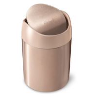 Simplehuman Mini odpadkový koš na stůl 1,5 l rose gold