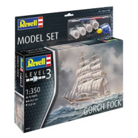 Revell ModelSet loď 65432 - Gorch Fock (1:350)