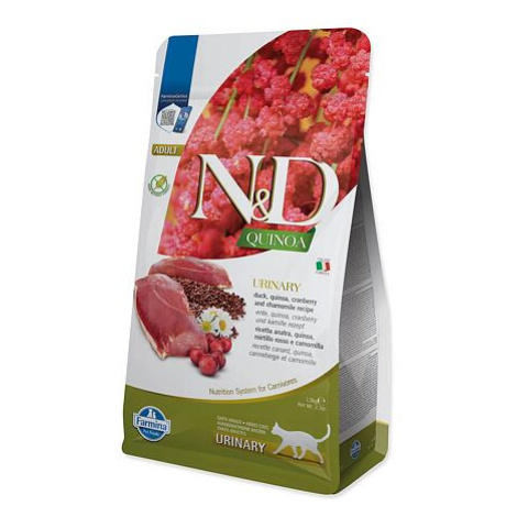 KRMIVO N&D CAT QUINOA URINARY DUCK 1,5 KG