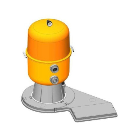 AstralPool filtrační zařízení - Dělený Kit 500, 8 m3/h, 230 V, 6-ti cest. boč. ventil, čerp. Bet