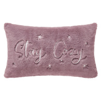 Kožešinový polštář Stay Cozy,30/50cm,hnědofialová