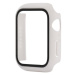 Ochranný polykarbonátový kryt COTEetCI s ochranou displeje pro Apple Watch 45 mm, bílá