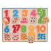 Bigjigs Toys Počítací puzzle TWO vícebarevné