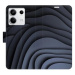 iSaprio Flip pouzdro Dark Waves pro Xiaomi Redmi Note 13 5G