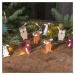 STAR TRADING LED světelný řetěz Forest Friends, 10 figurek