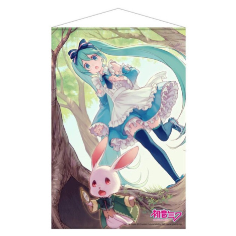 Plátěný plakát Vocaloid - Miku Hatsune #4 60 x 90 cm Sakami Merchandise