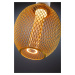 PAULMANN Kovic Glow Standard 230V LED Globe E27 Spiral 4,2W 1800K mosaz 290.89