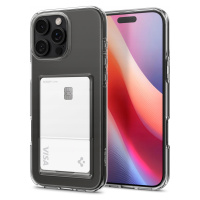 Pouzdro pro iPhone 16 Pro, Spigen Crystal Slot, case, zadní kryt se slotem na kartu