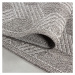 Ayyildiz koberce Kusový koberec Aruba 4904 grey – na ven i na doma - 240x340 cm