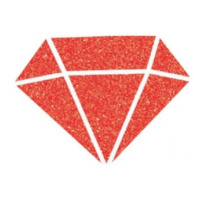 Diamantové barvy červená 80 ml Aladine